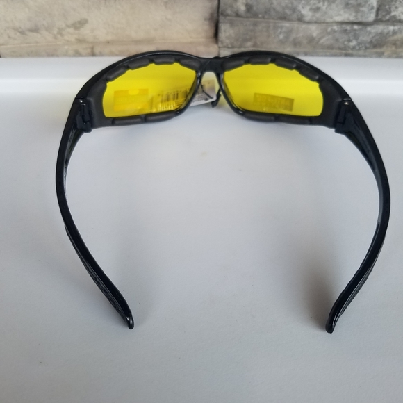 Motorcyle Glasses yellow free Foreign currency with purchase while supplies last - Picture 7 of 16